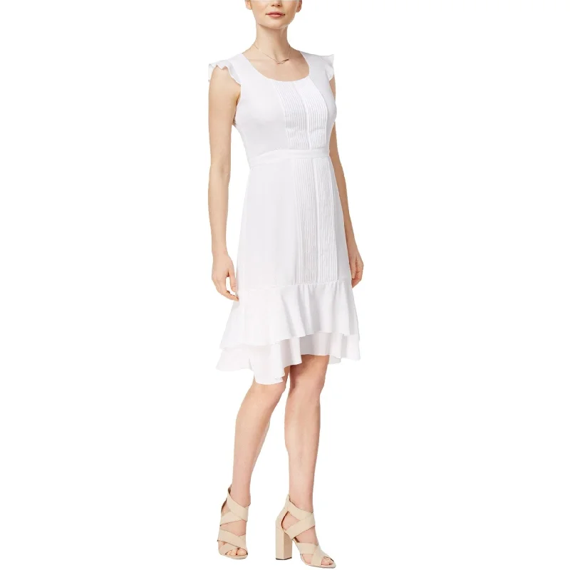 Major Savings casual summer dressmaison Jules Womens Pleated A-line Dress, White, Medium Major Savings casual summer dressmaison Jules Womens Pleated A-line Dress, White, Medium