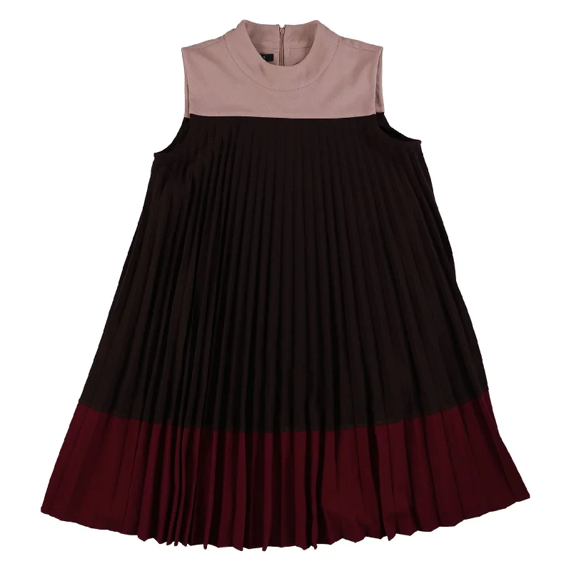 Online Only statement dressAlfani Womens Pleated Swing Dress, Red, 8