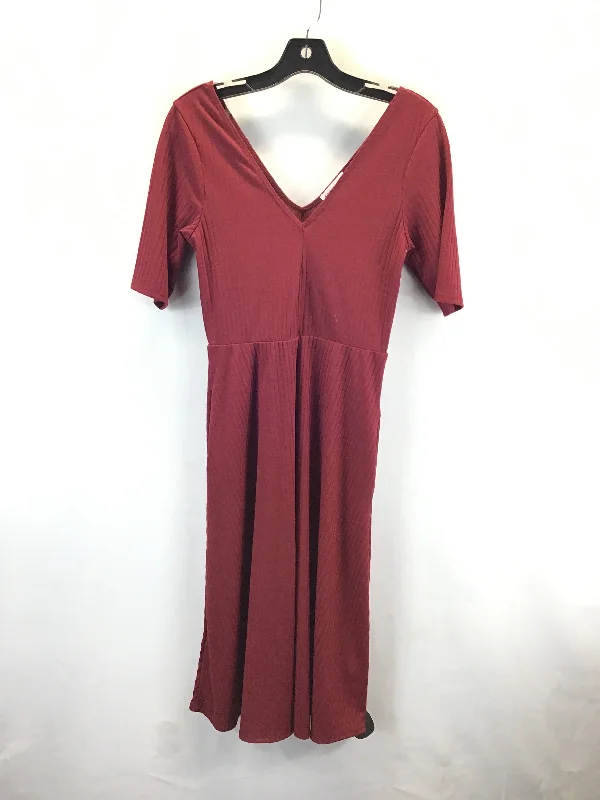 flowy maxi dressDress Casual Midi By Socialite In Red, Size: S