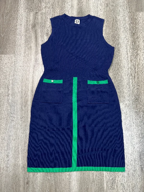 oversized dressDress Casual Midi By Anne Klein In Blue, Size: L