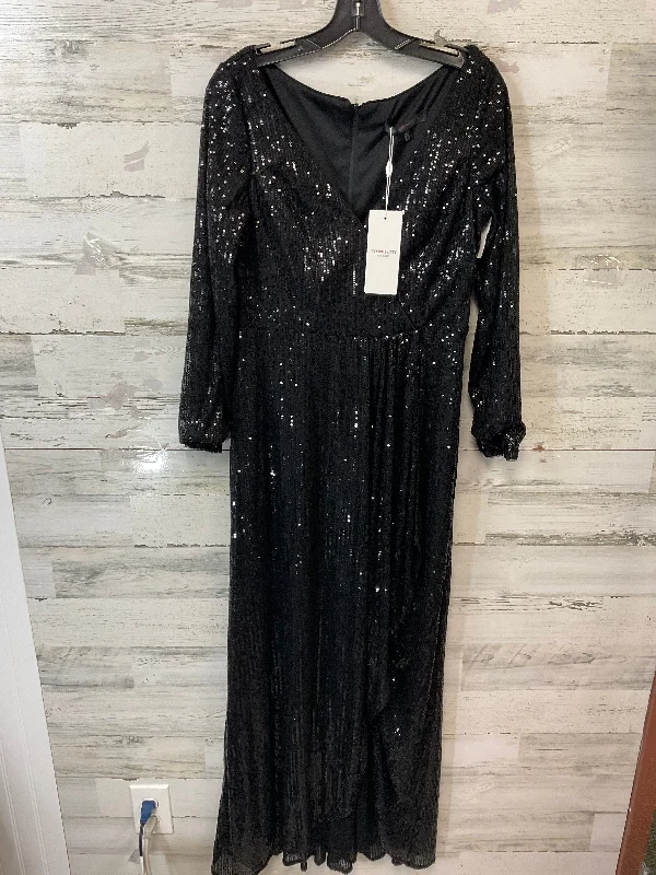 Fantastic Offers velvet dressDress Party Long By EVER PRETTY In Black, Size: 2x