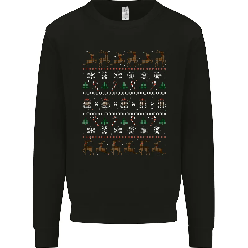 Exclusive Online Offer Christmas Festive Xmas Traditional Design Mens Sweatshirt Jumper Exclusive Online Offer Christmas Festive Xmas Traditional Design Mens Sweatshirt Jumper