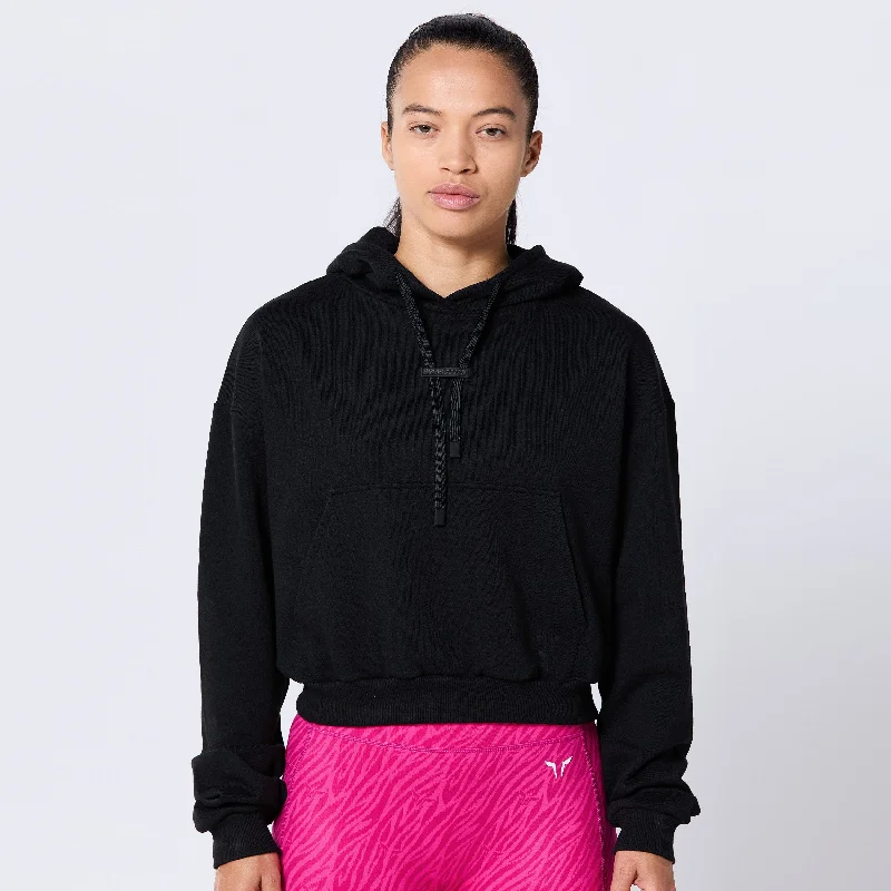 Price Break Core Oversized Hoodie - Black
