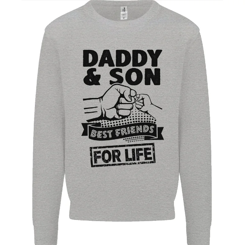 Best Bargains Daddy & Son Best Friends Fathers Day Mens Sweatshirt Jumper