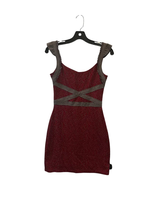 Deal Zone flowy evening dressDress Casual Short By Free People In Red, Size: Xs