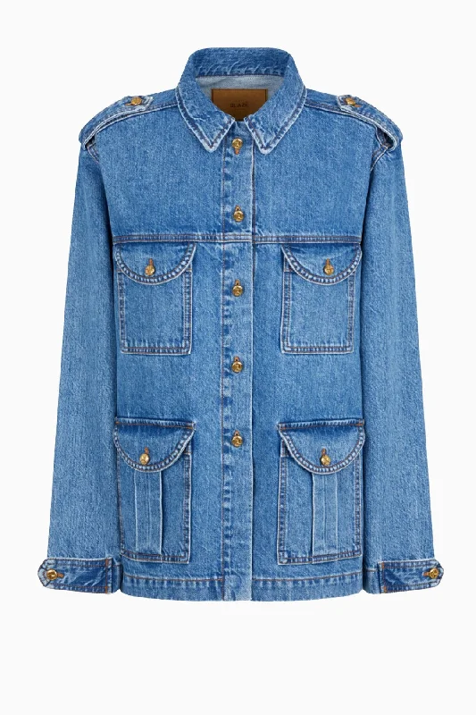 Great Bargains windproof jacketBlazé Milano Nariida Maya Sahariana Jacket - Maya