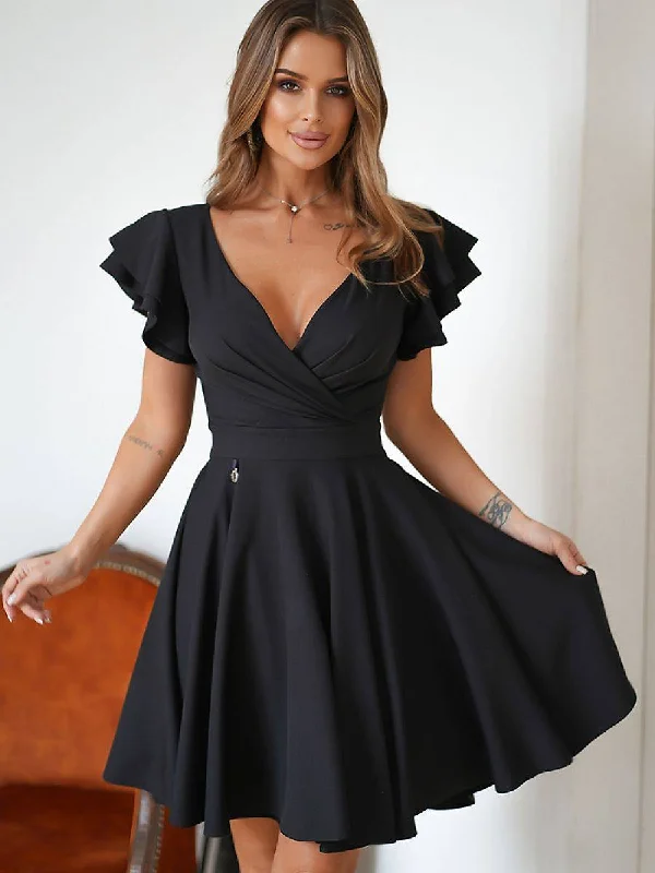Daily Deals knit dressCocktail dress model 190494 Bicotone