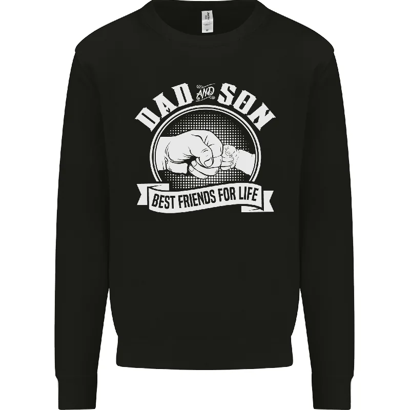 Price Drop Dad & Son Best Friends for Life Mens Sweatshirt Jumper
