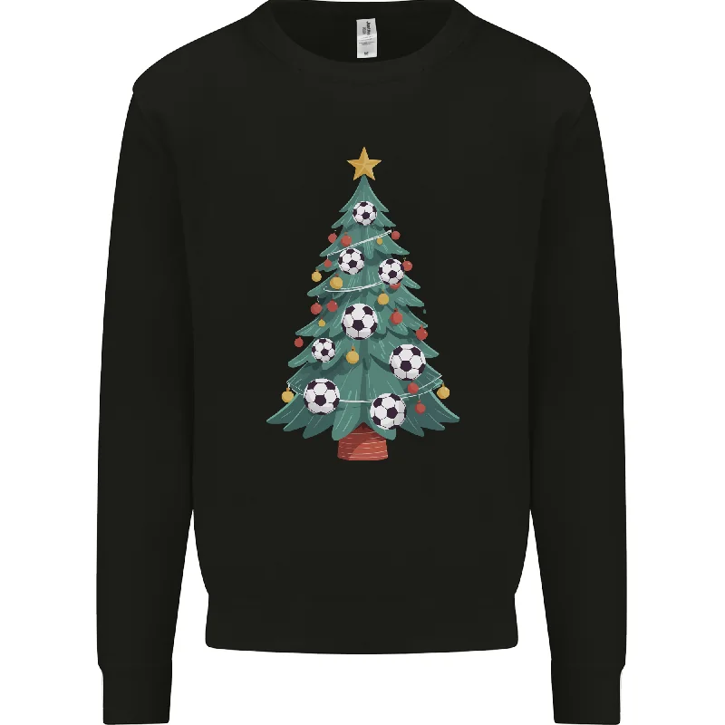 While Supplies Last Christmas Football Tree Xmas Soccer Footy Mens Sweatshirt Jumper While Supplies Last Christmas Football Tree Xmas Soccer Footy Mens Sweatshirt Jumper