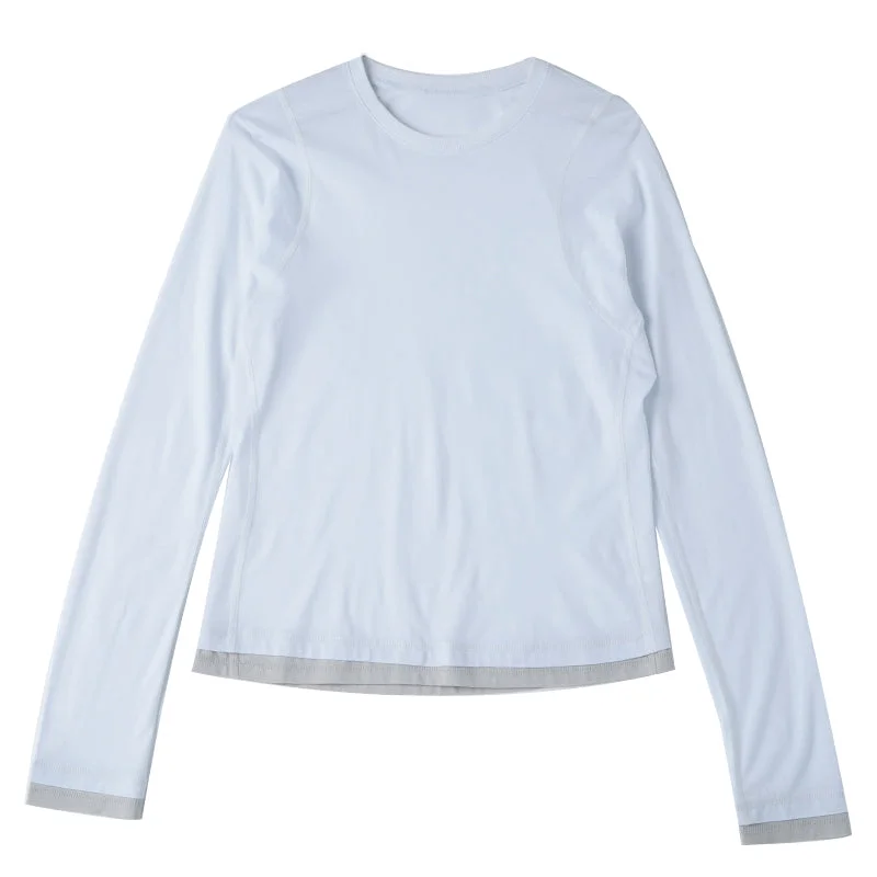 Online Only BULVBUTING シンプルラウンドネックTシャツ BLB069