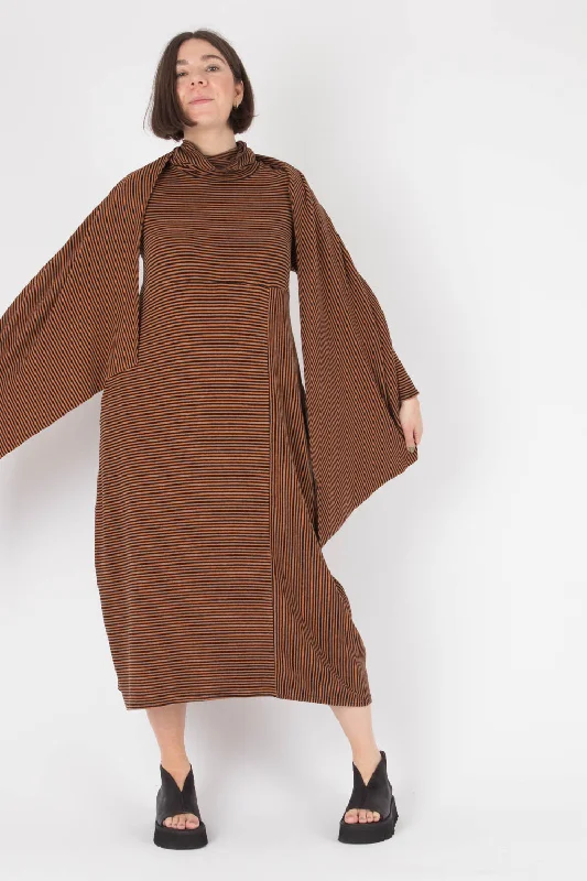 Midnight Madness puff sleeve dressNeirami Long Dress