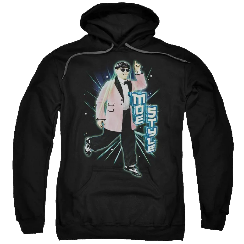Crazy Savings casual hoodieThe Three Stooges Moe Style Pullover Hoodie