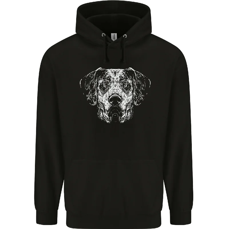 Markdown Madness chic hoodieA Great Dane Dog Mens 80% Cotton Hoodie
