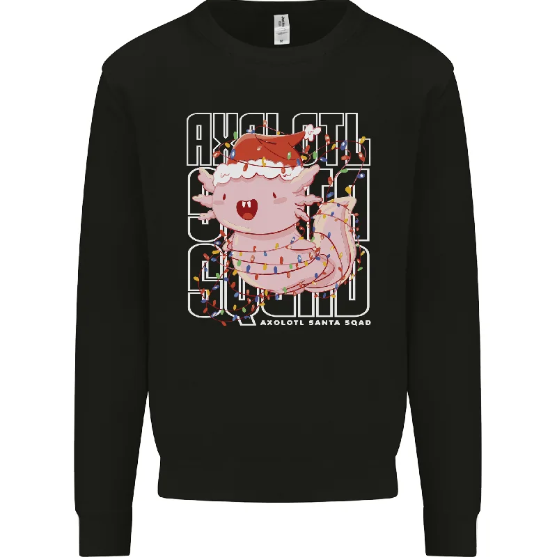 Savings Galore Christmas Axolotl Xmas Mens Sweatshirt Jumper