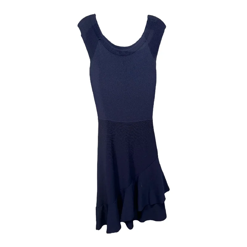 New Arrival ruched dressKnit Dress Casual Midi By Eliza J In Navy, Size: Sp