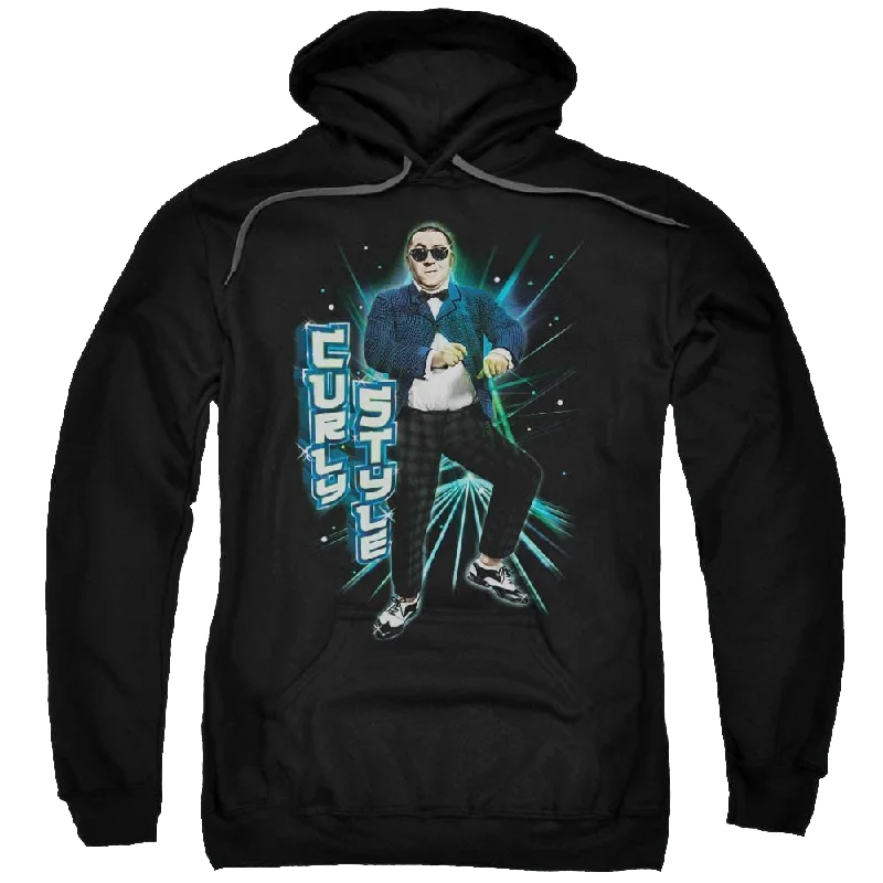 Bargain Prices premium hoodieThe Three Stooges Curly Style Pullover Hoodie