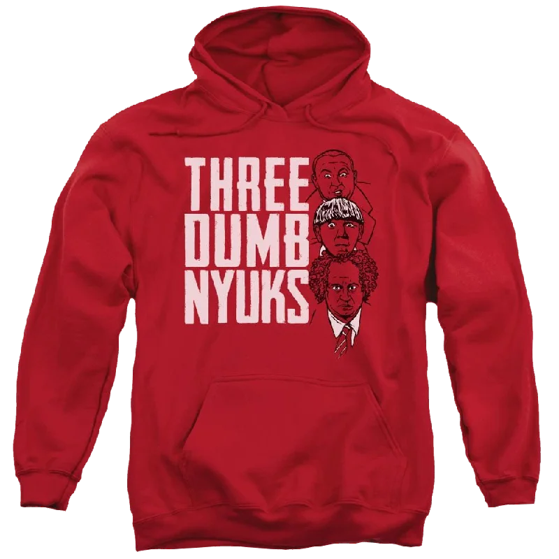 Weekend Deal stylish pullover sweatshirtThe Three Stooges Three Dumb Nyuks Pullover Hoodie