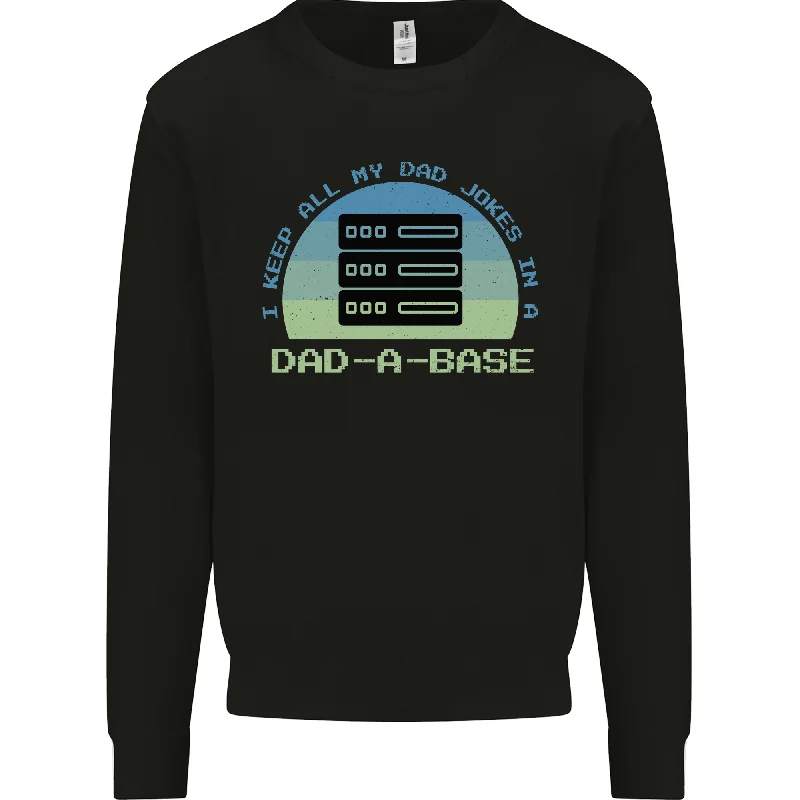 Buy Now Dad a Base Funny Fathers Day Jokes Mens Sweatshirt Jumper