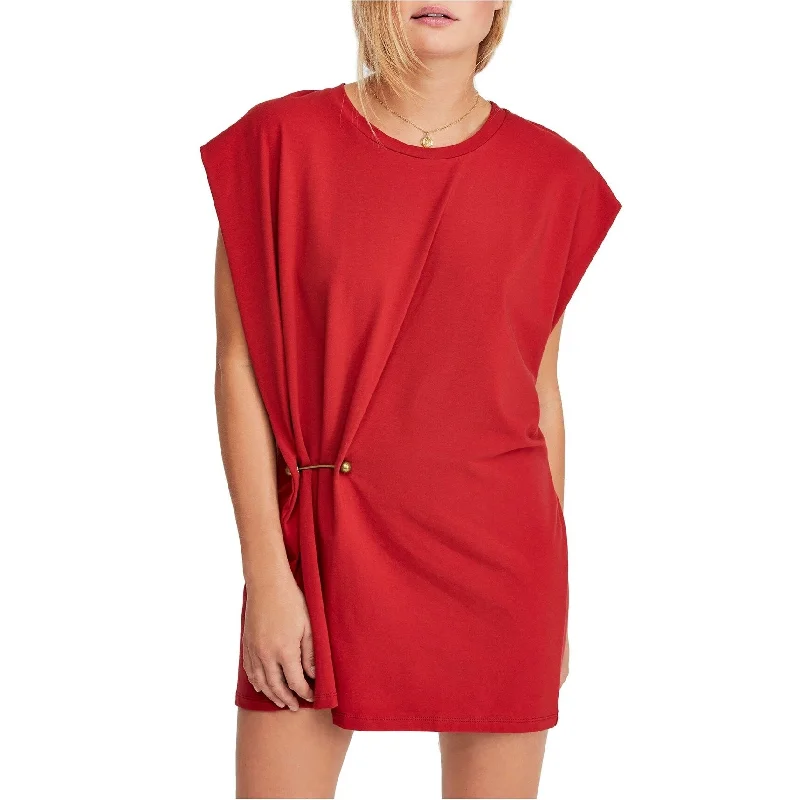 Holiday Sale boho dressFree People Womens Hardware Shift Dress, Red, Medium
