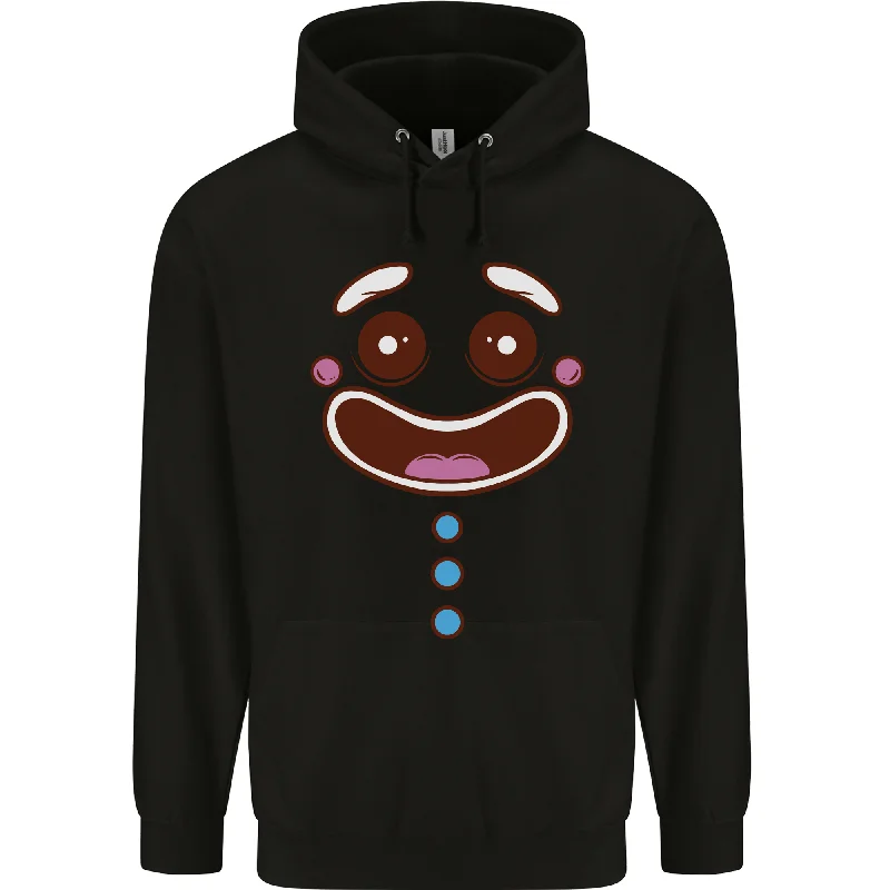 graphic hoodie with printA Gingerbread Man Mens 80% Cotton Hoodie