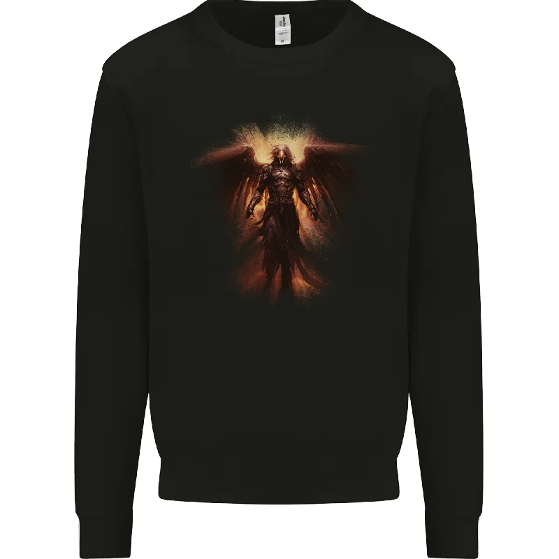 Great Bargains breathable workout hoodieAngel of Death Fantasy Grim Reaper Mens Sweatshirt Jumper