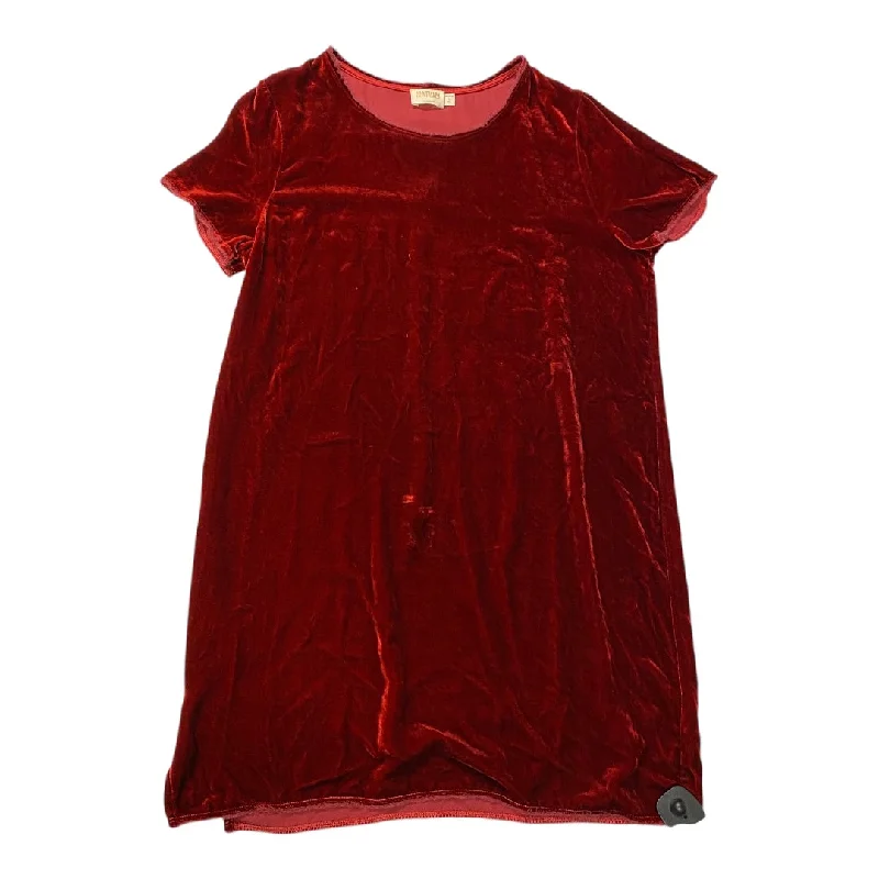 statement dressDress Casual Short By Nation In Red, Size: L