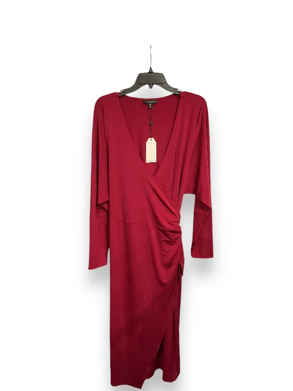 YEAR-End Sale elegant shift dressDress Casual Midi By Universal Standard In Red, Size: M YEAR-End Sale elegant shift dressDress Casual Midi By Universal Standard In Red, Size: M
