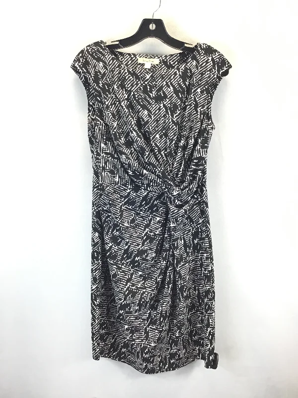 denim dressDress Work By Clothes Mentor In Black & White, Size: L