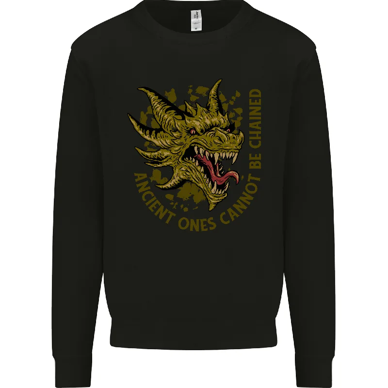 Big Savings soft athletic sweatshirtAncient Ones Fantasy Dragon Mens Sweatshirt Jumper