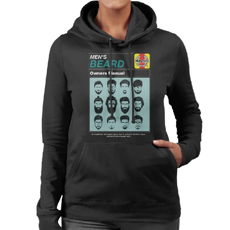 Limited Time lightweight hoodieHaynes Mens Beard Owner Manual Women's Hooded Sweatshirt