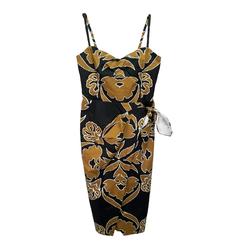 Clearance Event party dressDress Casual Short By White House Black Market In Black & Brown, Size: 4 Clearance Event party dressDress Casual Short By White House Black Market In Black & Brown, Size: 4