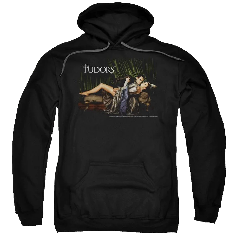 Now or Never lightweight hooded sweatshirtThe Tudors The King And His Queen Pullover Hoodie