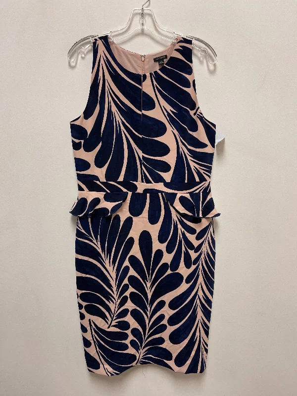 Year-End Sale casual evening dressDress Casual Short By Ann Taylor In Blue & Cream, Size: L Year-End Sale casual evening dressDress Casual Short By Ann Taylor In Blue & Cream, Size: L