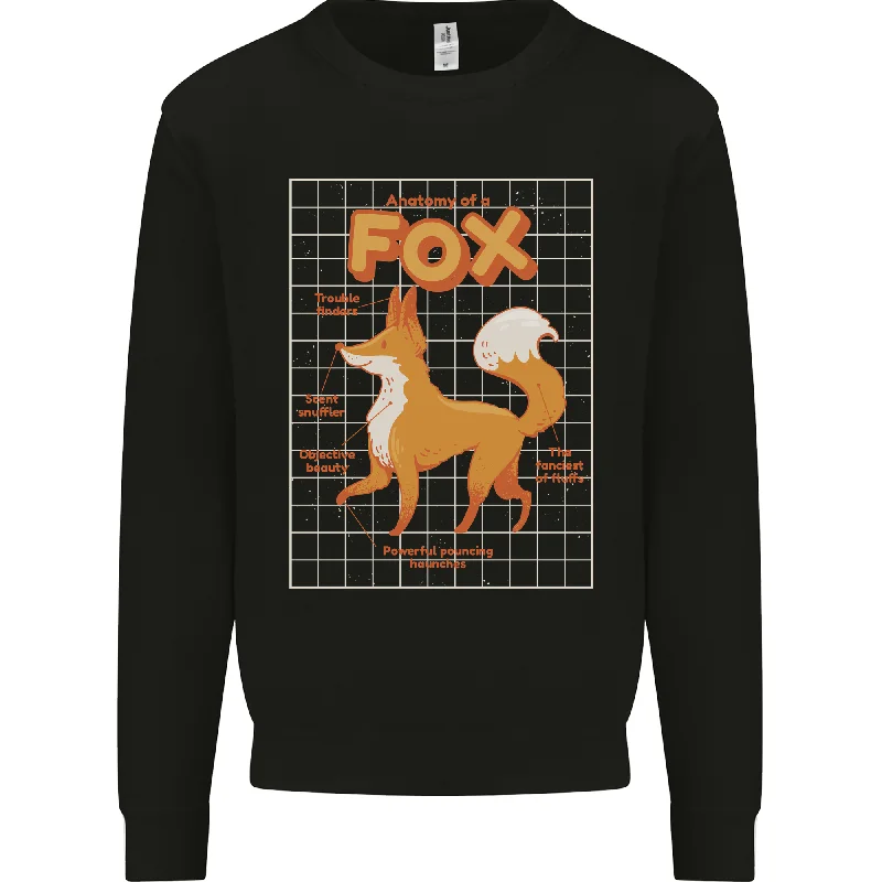 Fantastic Offers chic active hoodieAnatomy of a Fox Funny Foxes Mens Sweatshirt Jumper Fantastic Offers chic active hoodieAnatomy of a Fox Funny Foxes Mens Sweatshirt Jumper