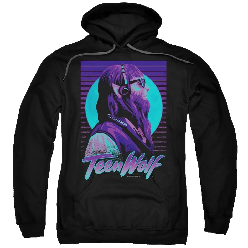 Sale Event casual hoodie with logoTeen Wolf Headphone Wolf Pullover Hoodie