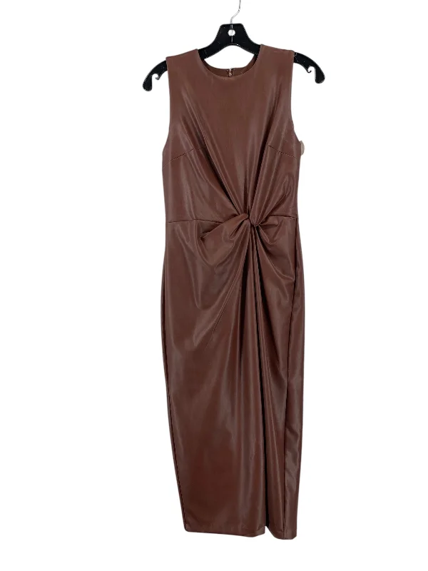 luxury dressDress Party Long By Express In Brown, Size: S