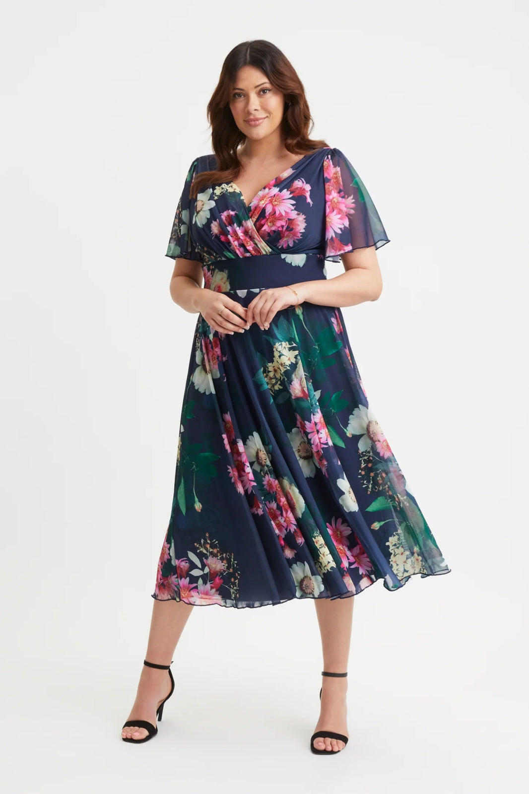 Midnight Madness denim dressScarlett & Jo | Navy Floral Victoria Angel Sleeve Mesh Midi Dress Midnight Madness denim dressScarlett & Jo | Navy Floral Victoria Angel Sleeve Mesh Midi Dress