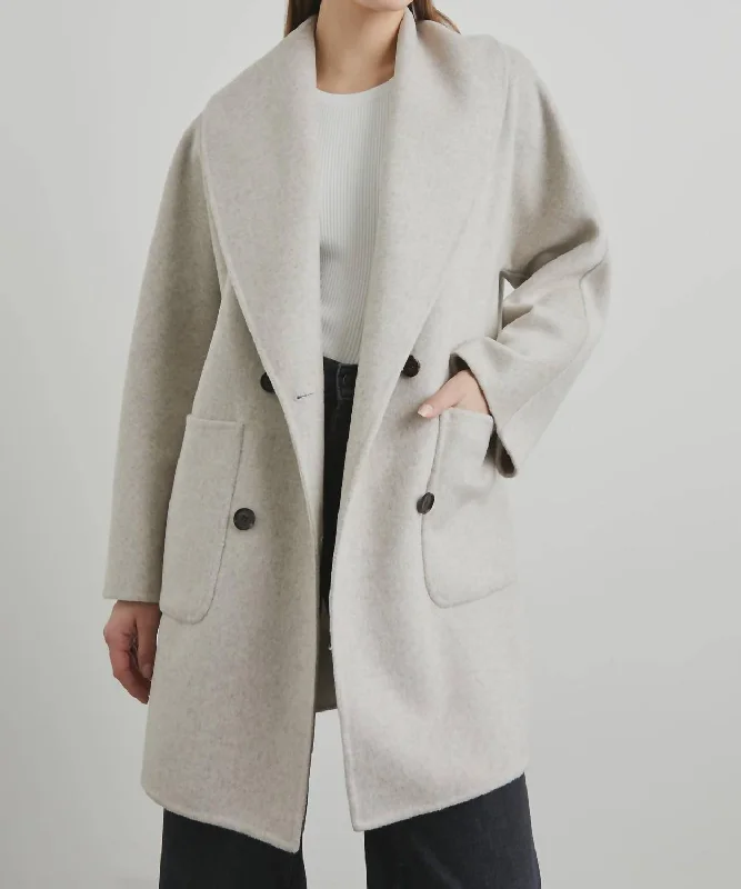 Nily Coat In Oatmeal