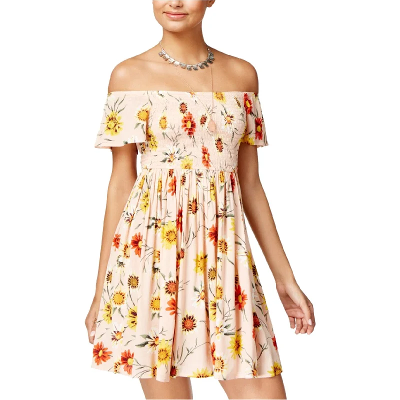 Savings Galore ruffle dressAmerican Rag Womens Printed Fit & Flare Dress, Pink, X-Small Savings Galore ruffle dressAmerican Rag Womens Printed Fit & Flare Dress, Pink, X-Small