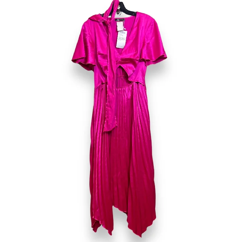 Discount Days elegant evening dressDress Party Midi By Clothes Mentor In Pink, Size: M Discount Days elegant evening dressDress Party Midi By Clothes Mentor In Pink, Size: M