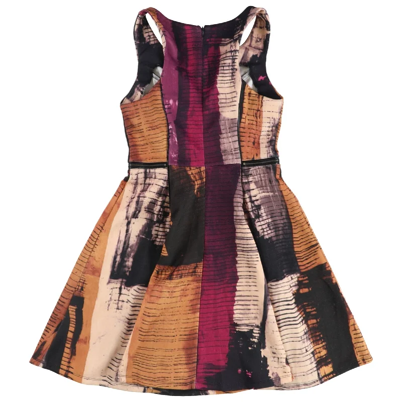 Buy Now flowy maxi dressbar III Womens Abstract Fit & Flare Dress, Multicoloured, Small Buy Now flowy maxi dressbar III Womens Abstract Fit & Flare Dress, Multicoloured, Small