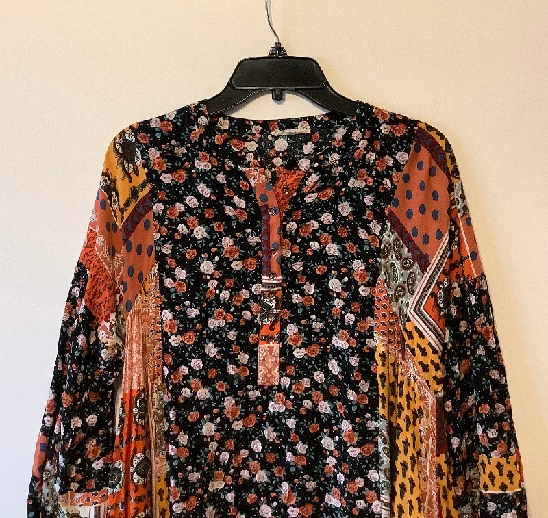 Flash Deals relaxed fit dressDress Casual Short By Easel In Floral Print, Size: S