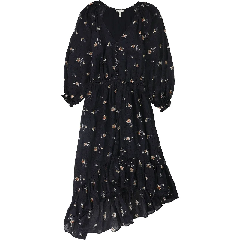 YEAR-End Sale flowy maxi dressJoie Womens Floral Asymmetrical Dress