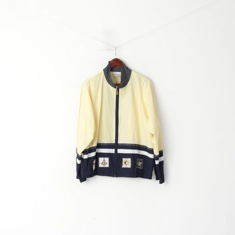 Markdowns insulated jacketNapa Valley Women XL Jacket Yellow Cotton Vintage Lightweight Marine Retro Top
