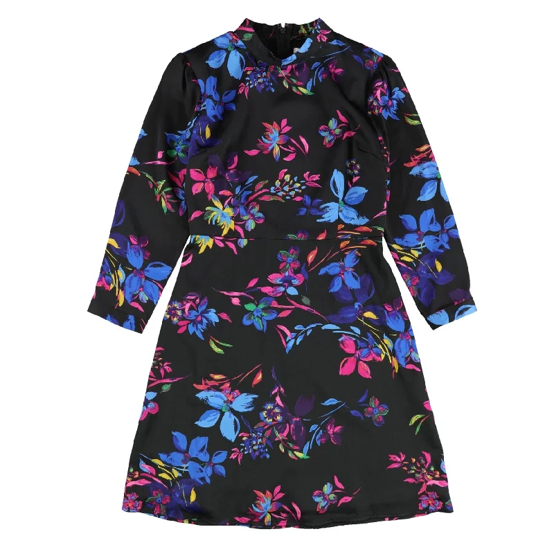 Flash Deals luxury dressBar Iii Womens Floral A-Line Dress