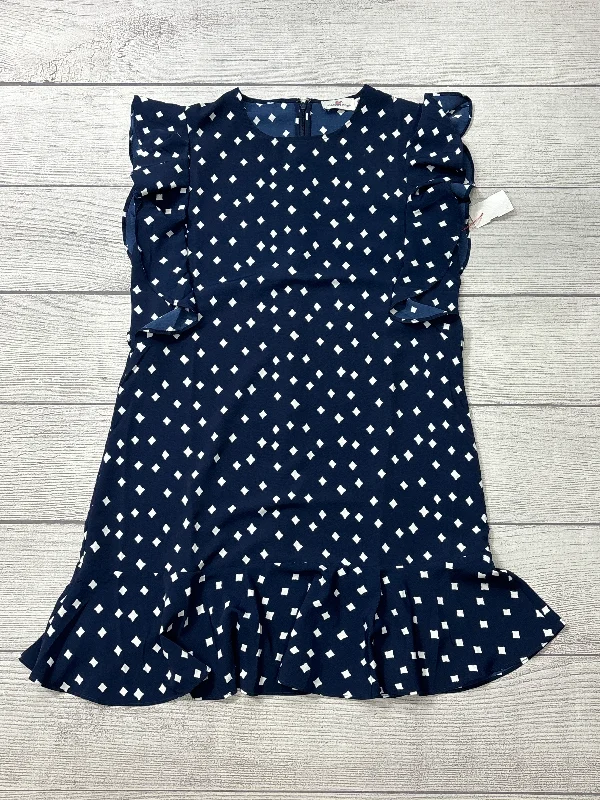 Clearance Sale boho dressDress Casual Short By Vineyard Vines In Blue & White, Size: S
