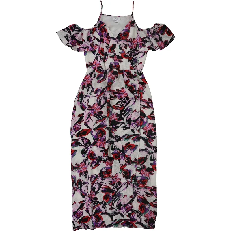 Super Deal t-shirt dressbar III Womens Watercolor Cold-Shoulder Maxi Dress, Purple, Large Super Deal t-shirt dressbar III Womens Watercolor Cold-Shoulder Maxi Dress, Purple, Large