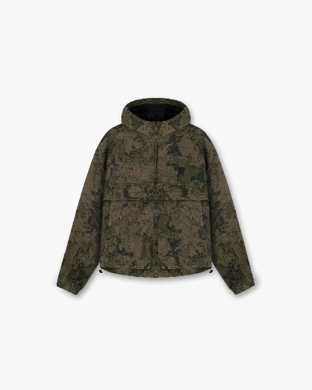 Final Clearance oversized trench coatHooded Track Jacket - Camo