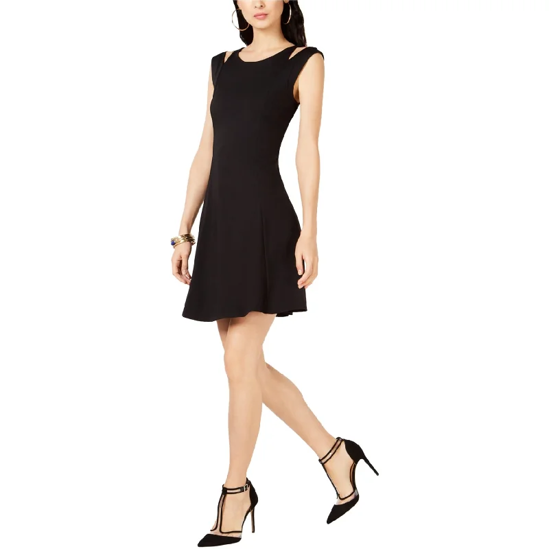 Crazy Deals long sleeve dressI-N-C Womens Cutout Fit & Flare Dress, Black, Large