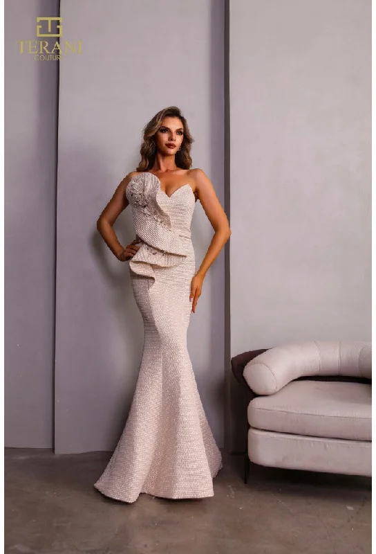 Deal Zone floral midi dressTERANI 251E4276 DRESS